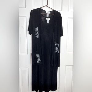 Jeffrey & Dara 2-pc dress size 16 EUC
